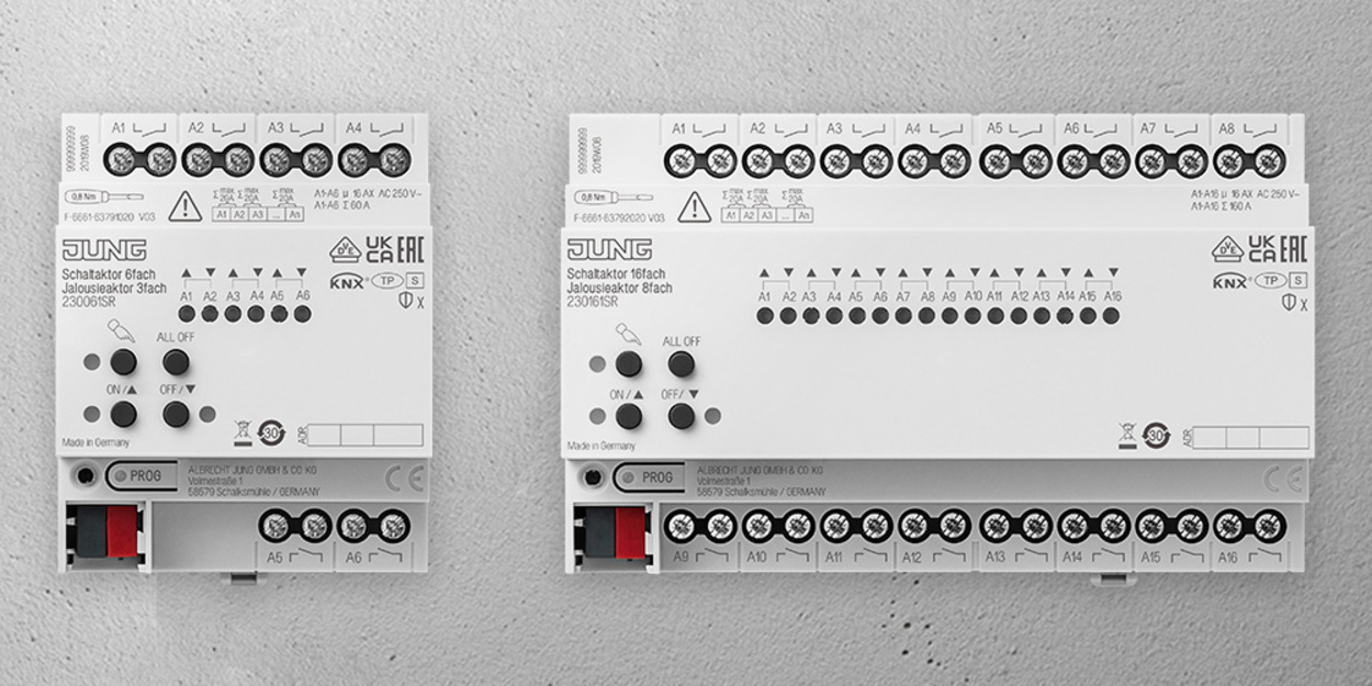 KNX Schalt- und Jalousieaktoren bei Christian Wylezol Elektroinstallation in Rosenheim
