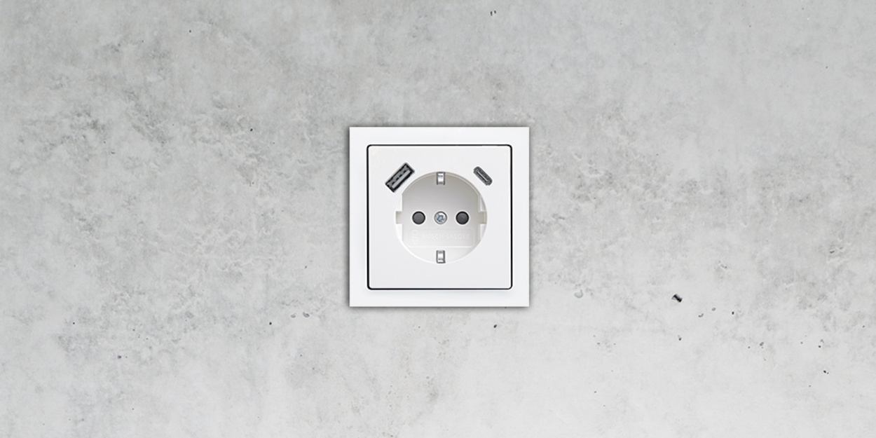 SCHUKO® USB-Steckdose bei Christian Wylezol Elektroinstallation in Rosenheim