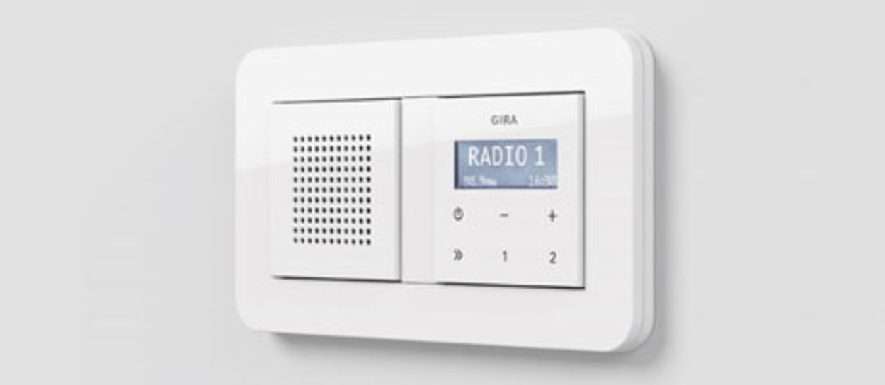 Gira Radio bei Christian Wylezol Elektroinstallation in Rosenheim